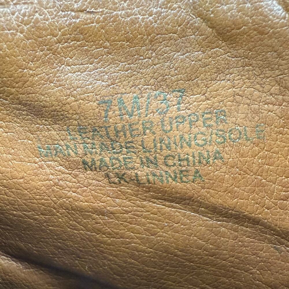 LUCKY BRAND tan suede studded cowgirl western boots - Picture 9 of 16